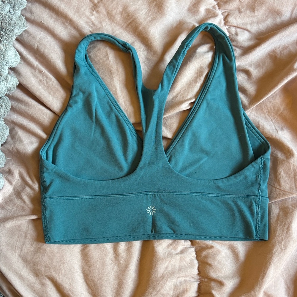 Athleta Transcend Bra in Borealis Green - Picture 4 of 6
